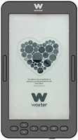 LMIX 无 Woxter E-Book Scriba 195 S - 黑色小型电子书阅读器，4.7 英寸（960x540，EPUB，PDF）4 GB，