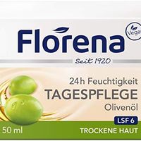 Florena 日霜，橄榄油面霜，1件装（1 x 50毫升）