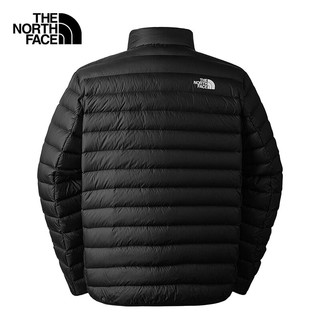 北面（The North Face）羽绒服男款700蓬户外防风保暖轻便外套鹅绒填充83ON JK3/黑色 3XL/190