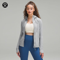 lululemon丨Define 女士运动连帽夹克 *Nulu™ LW3HJJS 外套 犀牛灰 8