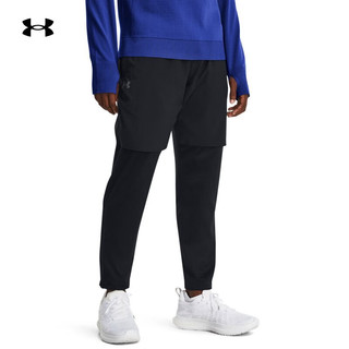 安德玛 UNDERARMOUR）秋冬Qlifier Cold男子跑步运动长裤1379307 黑色001 3XL