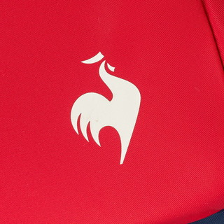 乐卡克（Le coq sportif）法国公鸡女款2023骑行系列秋季运动便携双肩背包CA-8651233 红白蓝/TRC F