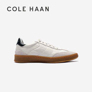 COLE HAAN 歌涵 colehaan/歌涵 女鞋休闲鞋 23年秋季德训鞋阿甘鞋运动板鞋W30272 白色/灰色-W30272 35