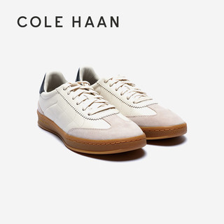 COLE HAAN 歌涵 colehaan/歌涵 女鞋休闲鞋 23年秋季德训鞋阿甘鞋运动板鞋W30272 白色/灰色-W30272 35