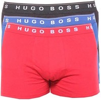 HUGO BOSS 男士 3 件装棉质平角内裤