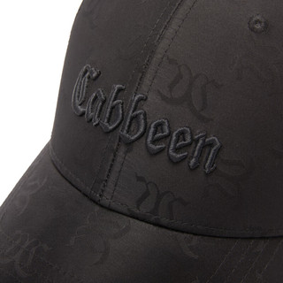 卡宾男装LOGO刺绣棒球帽帽子百搭商场同款3234309001 煤黑色01 均码