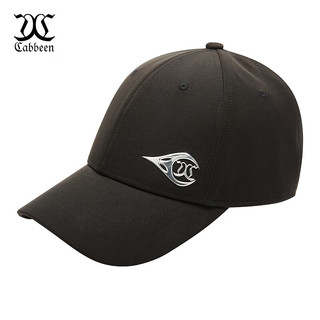 卡宾男士棒球帽创意LOGO23冬帽子3234309006商场同款 煤黑色01 可调节