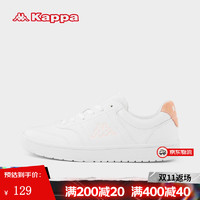 KAPPA小白鞋经典休闲运动板鞋 K0A65CC30V-030A 35