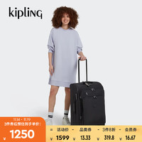 Kipling男女款冬旅行行李箱拉杆箱|NEW YOURI SPIN系列 M-黑皮诺色