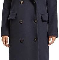 苏格兰苏打 女士羊毛混纺长款大衣174661