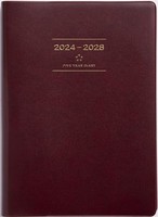 高橋書店 笔记本 2024年 A5 5年桌上日记酒 98号（2024年1月上市）