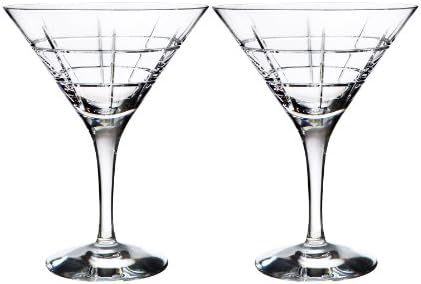 Orrefors 欧瑞诗 Street 马提尼酒杯一对