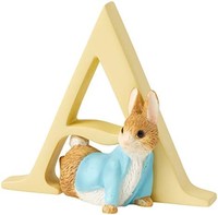 Enesco Beatrix Potter A4993 字母表字母 A Peter Rabbit 小雕像