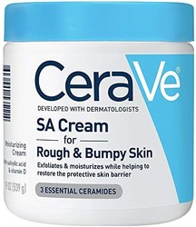 CeraVe 适乐肤 SA 水杨酸身体乳霜，适合粗糙和凹凸不平的皮肤 无香精，19盎司/539克
