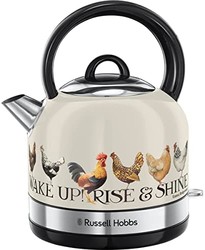 Russell Hobbs 领豪 26270 Emma Bridgewater 电热水壶 - Ris 1.5 升 奶油色