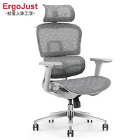Ergojust 爱高佳 R9 R10办公椅电脑椅舒适透气龙纹网人体工学椅子可躺护腰久坐