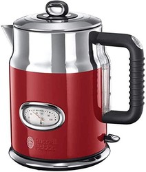 Russell Hobbs 领豪 英国领豪 电水壶 21670-70 1.7升 2400W 速热功能，复古式水