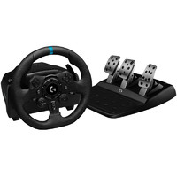 logitech 罗技 G923赛车模拟器游戏方向盘罗技g29带踏板驾驶模拟器方向盘PS5/PS4/PC/地平线5欧卡2尘埃/XBOX版