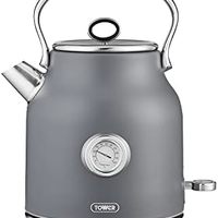TOWER T10063GRY 文艺复兴时期水壶,1.7L,3KW,灰色