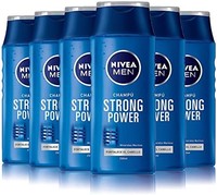 NIVEA 妮维雅 男士强力清洁洗发水6 x 250 毫升