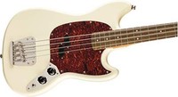 Fender 芬达 Squier by Fender 电贝斯 Classic Vibe 60s Mustang Bass®, Olympic White