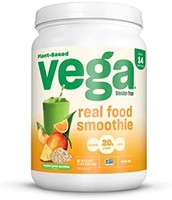 VEGA Real Food 冰沙，热带绿色天堂，纯素蛋白粉，20 克植物蛋白质