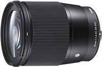 SIGMA 适马 402965 16毫米 F1.4 DC DN 现代镜头（67毫米 滤镜螺纹）适用于 Sony-E 镜头卡口