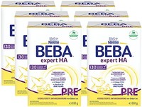 雀巢 BEBA EXPERT HA PRE 水解婴儿奶粉，6 包（6 x 550 克）