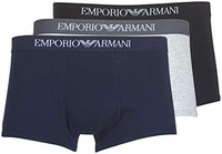 Emporio Armani 阿玛尼 男士平角短裤（3 件装）