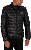 EA7 Emporio Armani 男士轻质羽绒服, Schwarz, M