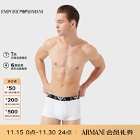 EMPORIO ARMANI 23春夏EAU男士徽标腰边平角内裤(3条装)礼物