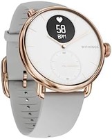 WITHINGS ScanWatch - 混合智能手表和活动追踪器，带连接 GPS、心率监测器、智能通知、防水