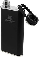 STANLEY 史丹利 经典广口酒壶/水瓶，带盖子，宽口不锈钢，易于灌装和倾倒，不含 BPA，236 毫升