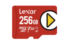 Lexar 雷克沙 tf卡256g高速micro sd卡三星手机相机switch存储卡