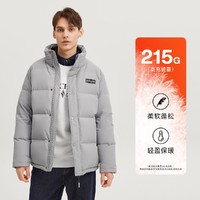 SKECHERS 斯凯奇 男士羽绒服羽绒外套梭织短款羽绒恒温保暖