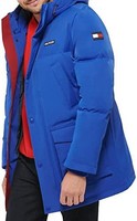 TOMMY HILFIGER 男式北极布重量级性能派克大衣