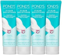 POND'S 旁氏 Clear Solution泡沫洗面奶50ml4 件装