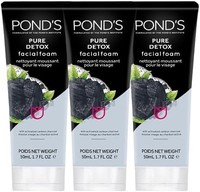 POND'S 旁氏 Pure 含活性炭洗面奶50ml3 件装