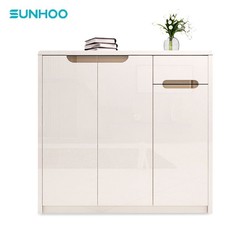 SUNHOO 双虎-全屋家具 QX1 简约现代白色鞋柜