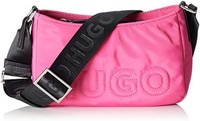 HUGO BOSS HUGO 女士 Bel Sm Hobo-f SHOULDER BAG,亮粉色 672,均码 EU, Bright Pink672