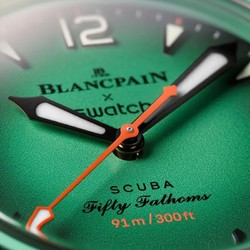 BLANCPAIN 宝珀 XS.WATCH五十噚系列腕表男女表机械手表42.3mm生日节日礼物 SO35I100印度洋