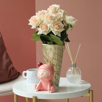 Miz 米子家居 创意花瓶摆件客厅插花网红卧室床头花艺餐桌