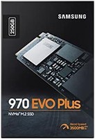 SAMSUNG 三星 970 EVO Plus 250 GB PCIe NVMe M.2 (2280) 内置固态硬盘 (SSD) (MZ-V7S250)