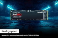 SAMSUNG 三星 990 PRO 系列 - 2TB PCIe Gen4 X4 NVMe 2.0c - M.2 内部 SSD (MZ-V9P2T0B/AM)