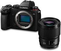 Panasonic 松下 LUMIX DC-S5E-K S5 全画幅无反相机,50mm F1.8 镜头(黑色)