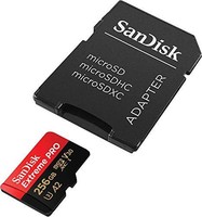 SanDisk 闪迪 256GB Extreme Pro 耐用，捕捉 4K 超高清视频，200MB/s 读取和 140MB/s 写入