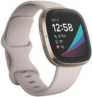 fitbit Sense Advanced 智能手表，带有用于心脏，包括S和L表带）