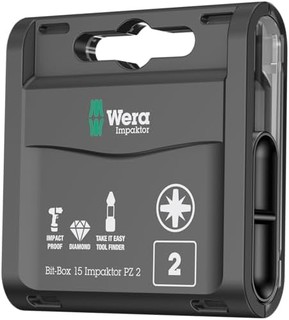 Wera 德国维拉 Impaktor PZ2 TriTorsion 15 件装,05057763001