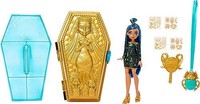 《怪物高校》娃娃和*套装,Cleo De Nile Golden Glam 手机壳,带纹身和项链,适合儿童