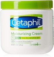 Cetaphil 丝塔芙 保湿霜 适用于非常干燥/敏感的皮肤，无香料，16盎司/453克（3件）